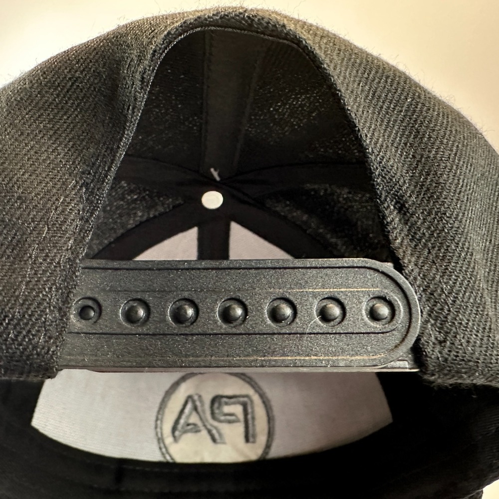 Primary Arms Hat Cap Black Embroidered Logo Snapback Formed 6 Panels Trucker NEW - Picture 4 of 11